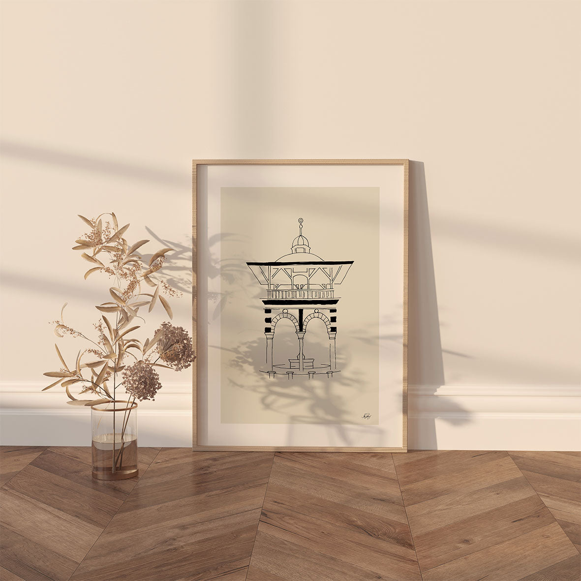 Umayyad-moskén Damaskus #1 | Beige | Syrien