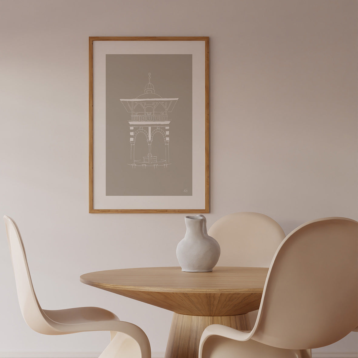 Umayyad-moskén Damaskus #1 | Taupe | Syrien