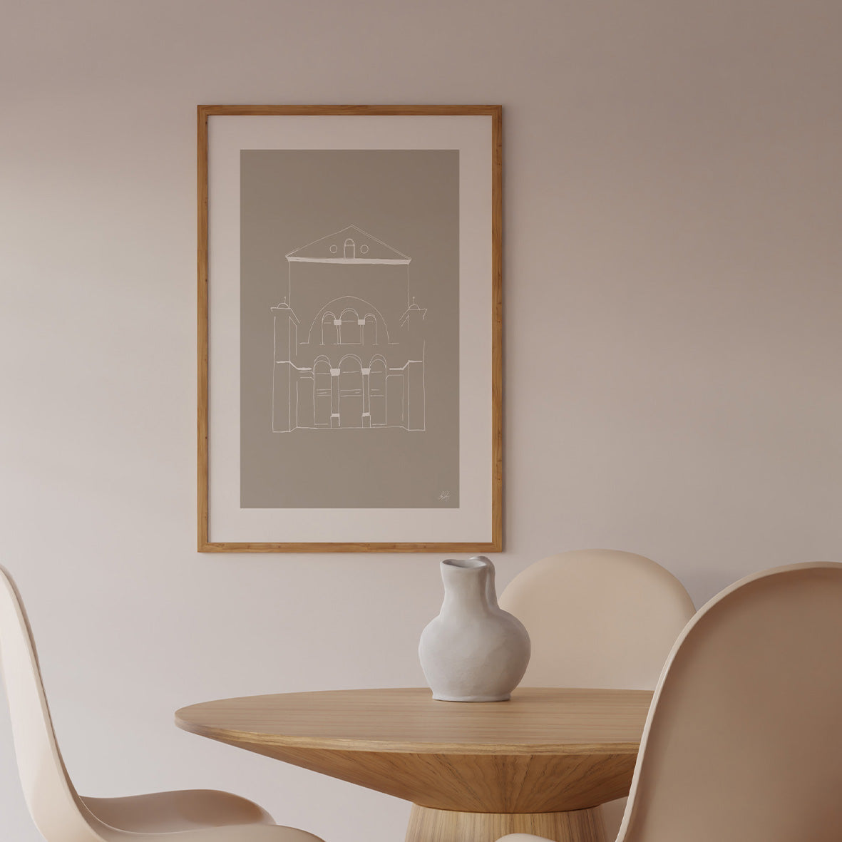 Umayyad-moskén Damaskus #2 | Taupe | Syrien