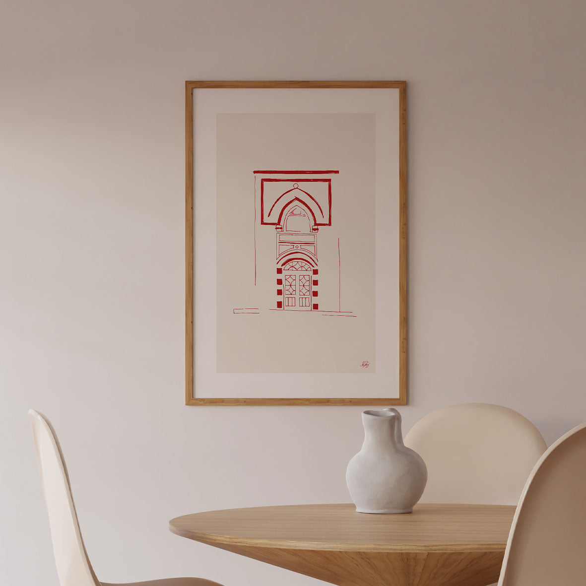 Stora moskén i Aleppo #1 | Röda linjer | Syrien