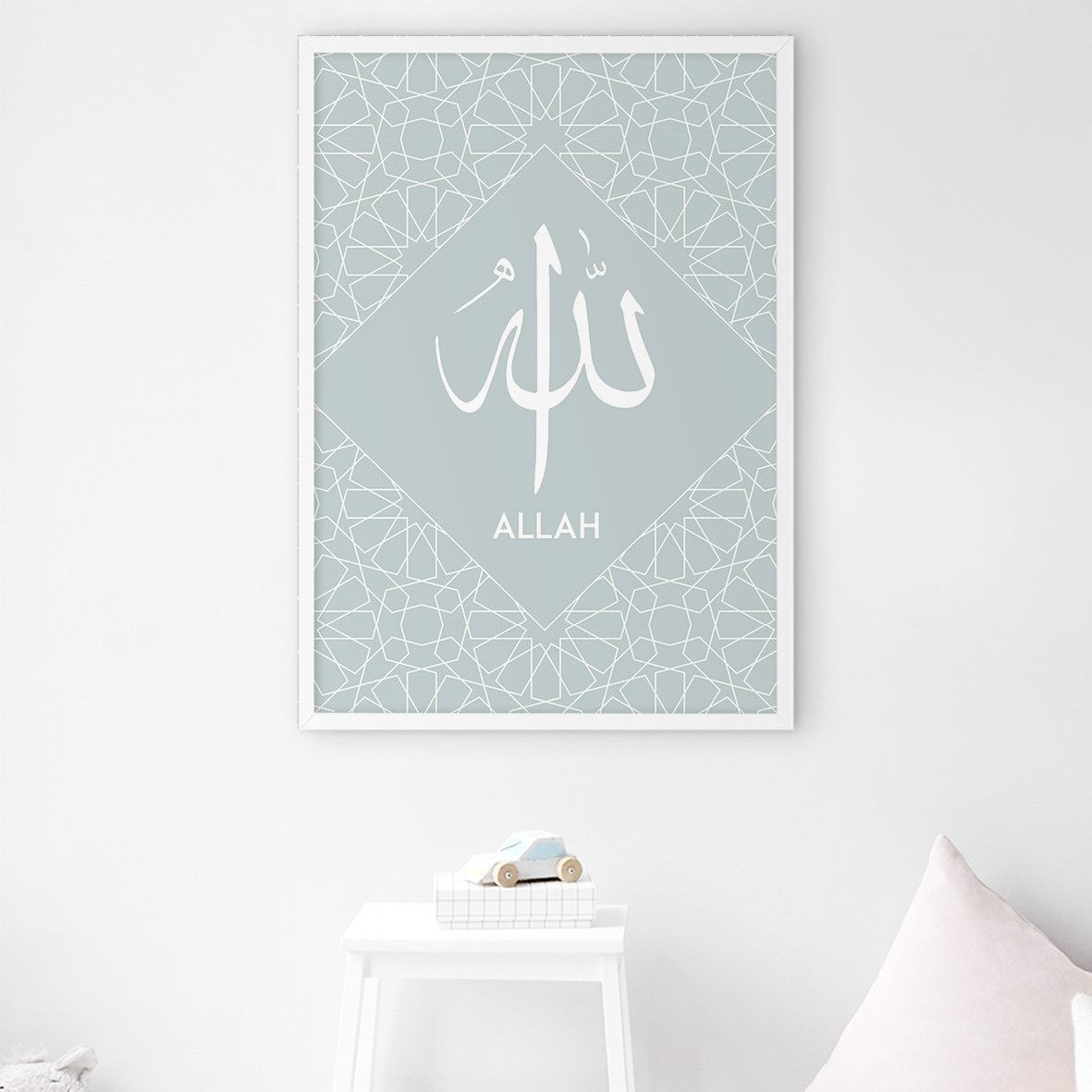 Allah Blue Pattern - Doenvang