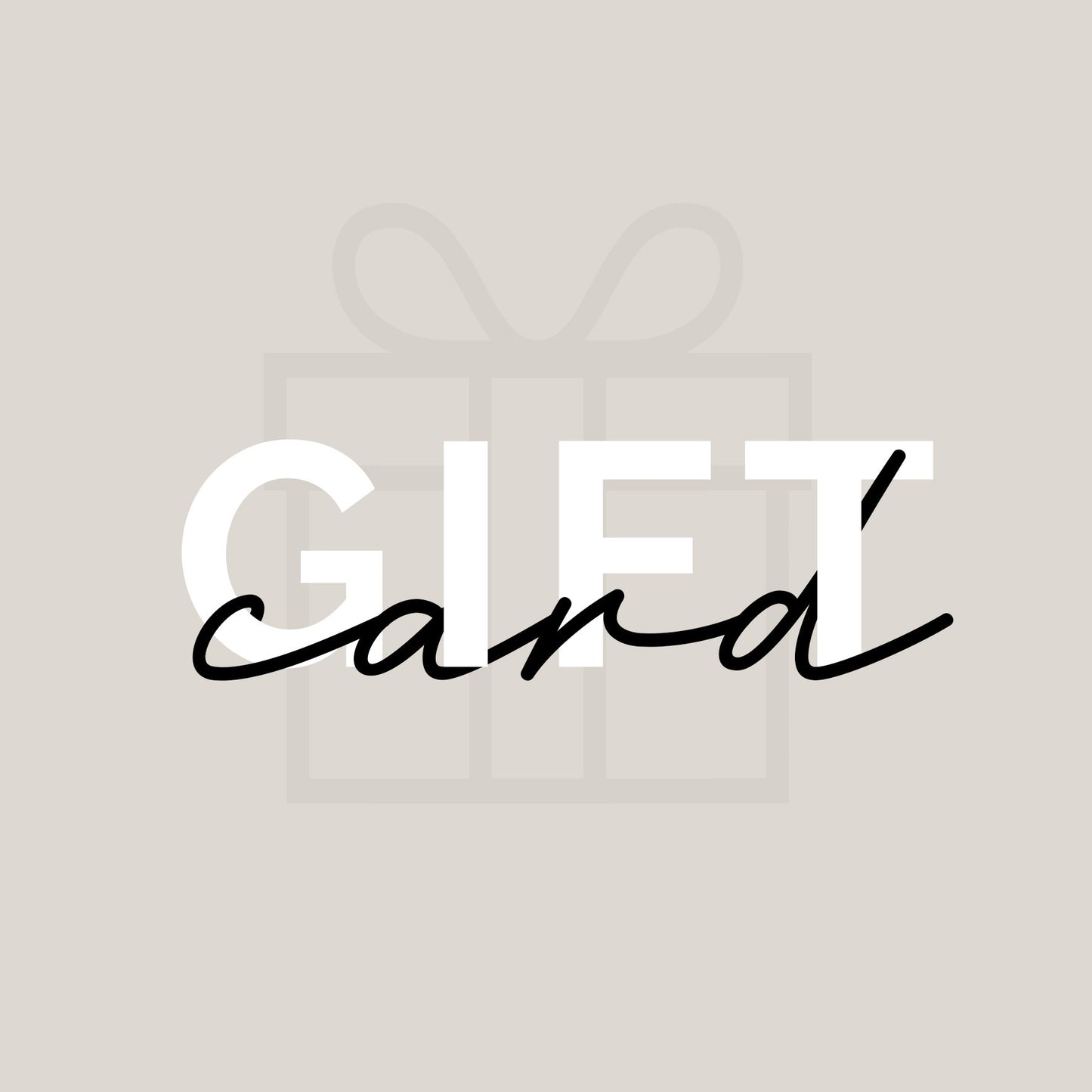 GIFT CARD