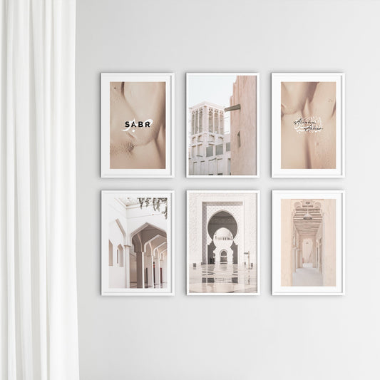 6 Small Dubai Prints - Doenvang