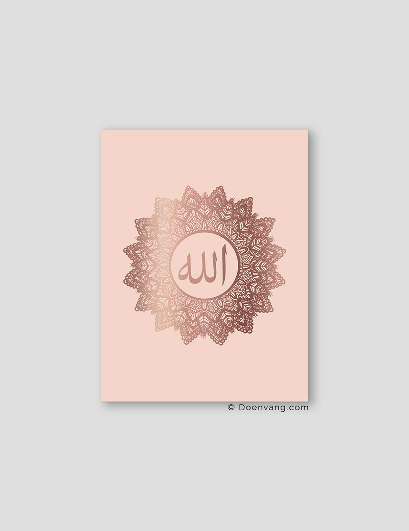 FOIL POSTER | Allah Mandala, Nude – Doenvang-EU