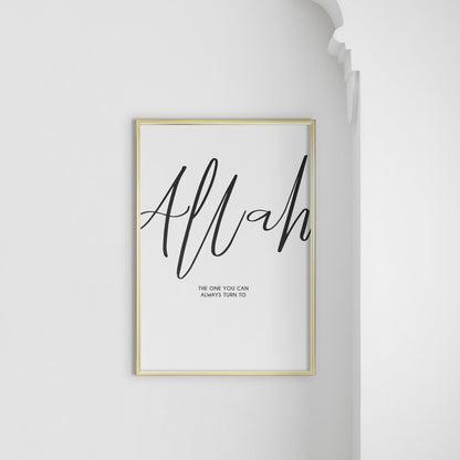 Allah, Always Turn To - Doenvang