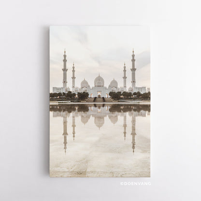 LÆRDREDE | Sheikh Zayed Mosque Reflection, Abu Dhabi 2020