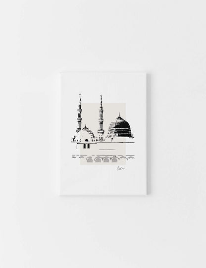 CANVAS | Handmade An Nabawi Ink drawing