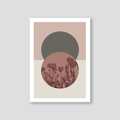 Circle Geometric Tulips - Doenvang