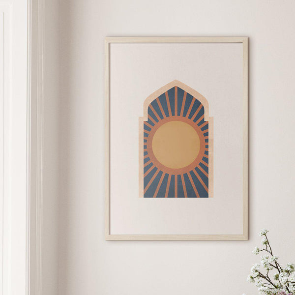 Mosque Window Sunrise, Vintage - Doenvang