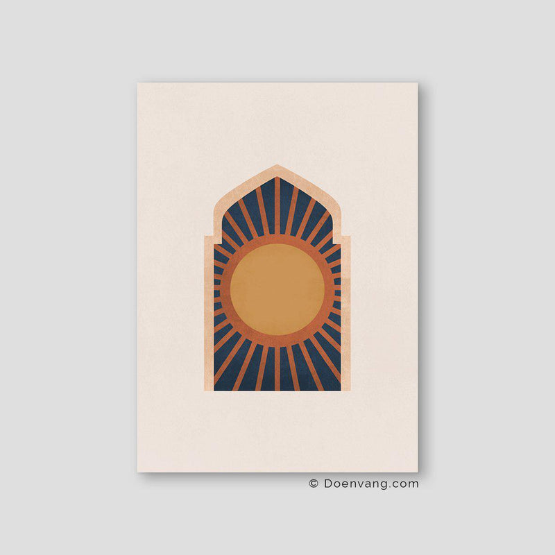 Mosque Window Sunrise, Vintage - Doenvang