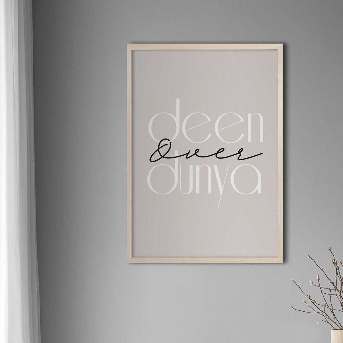 Deen over Dunya, Champagne - Doenvang