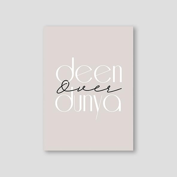 Deen over Dunya, Champagne - Doenvang