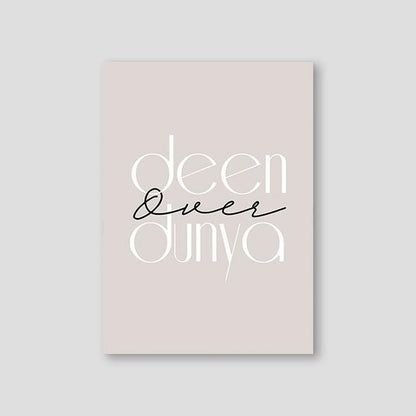 Deen over Dunya, Champagne - Doenvang