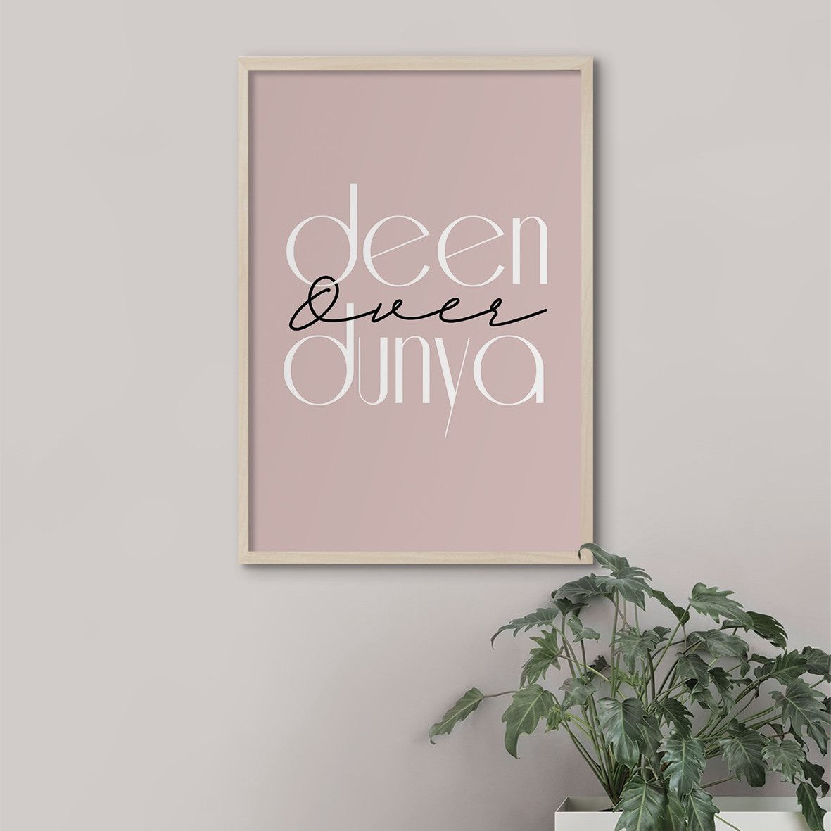 Deen over Dunya, Pink - Doenvang