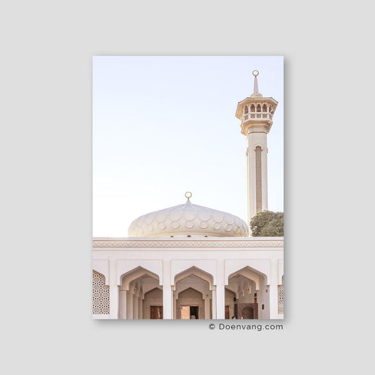 Dubai Old Town Mosque Exterior, UAE2020 - Doenvang