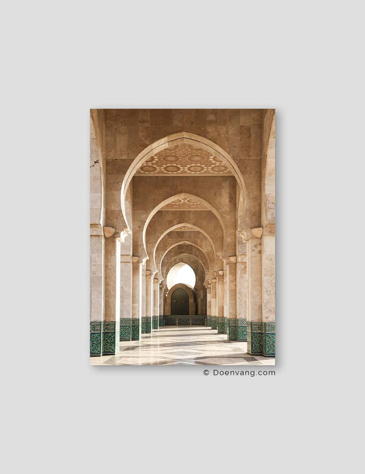 Casablanca Mosque Arches, Marocko 2021