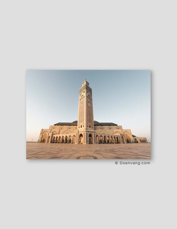 Casablanca Mosque Horizontal, Marocko 2021