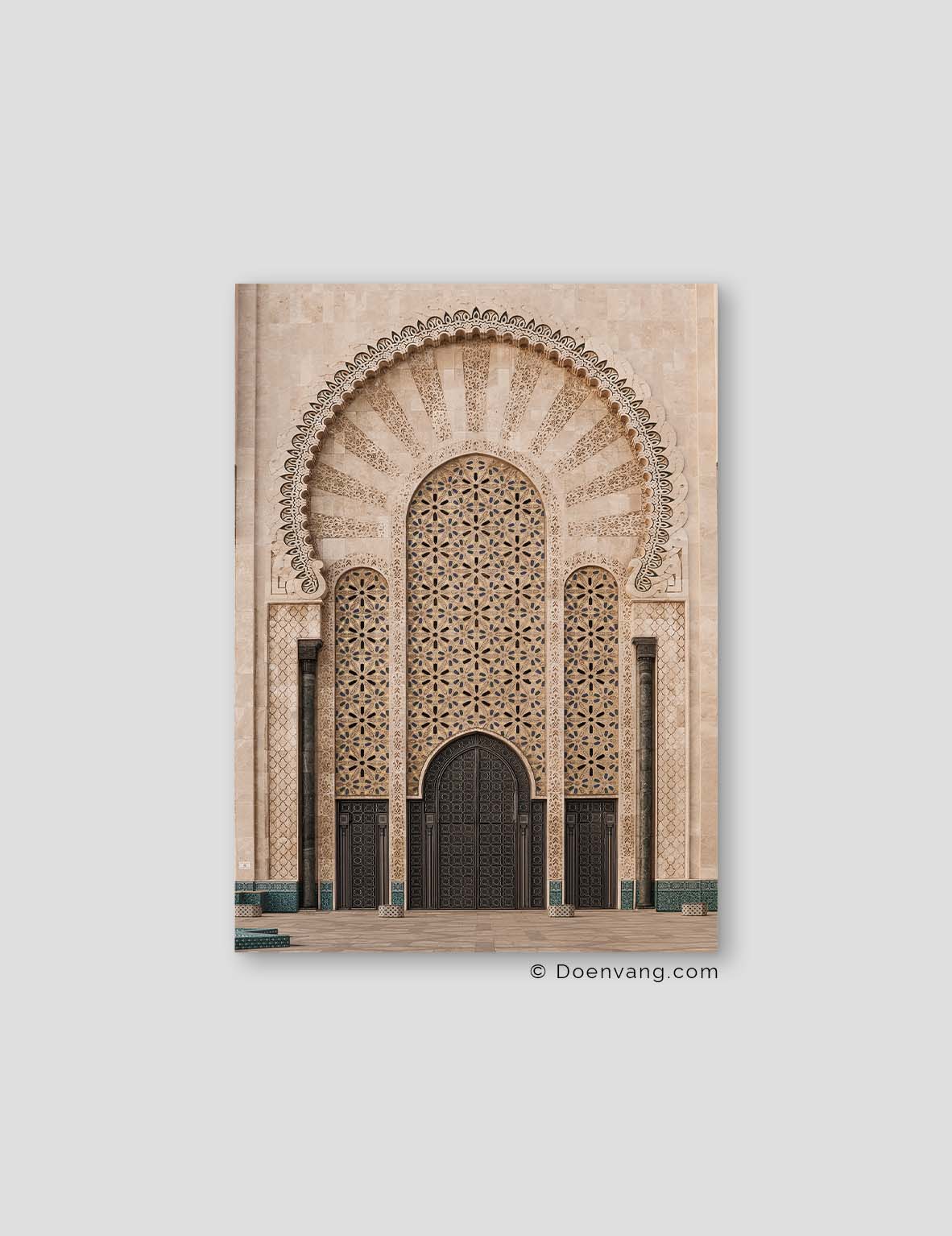 Casablanca Mosque Entrace, Marocko 2021