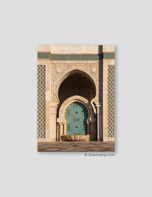 Casablanca Mosque Water Fountain, Marocko 2021