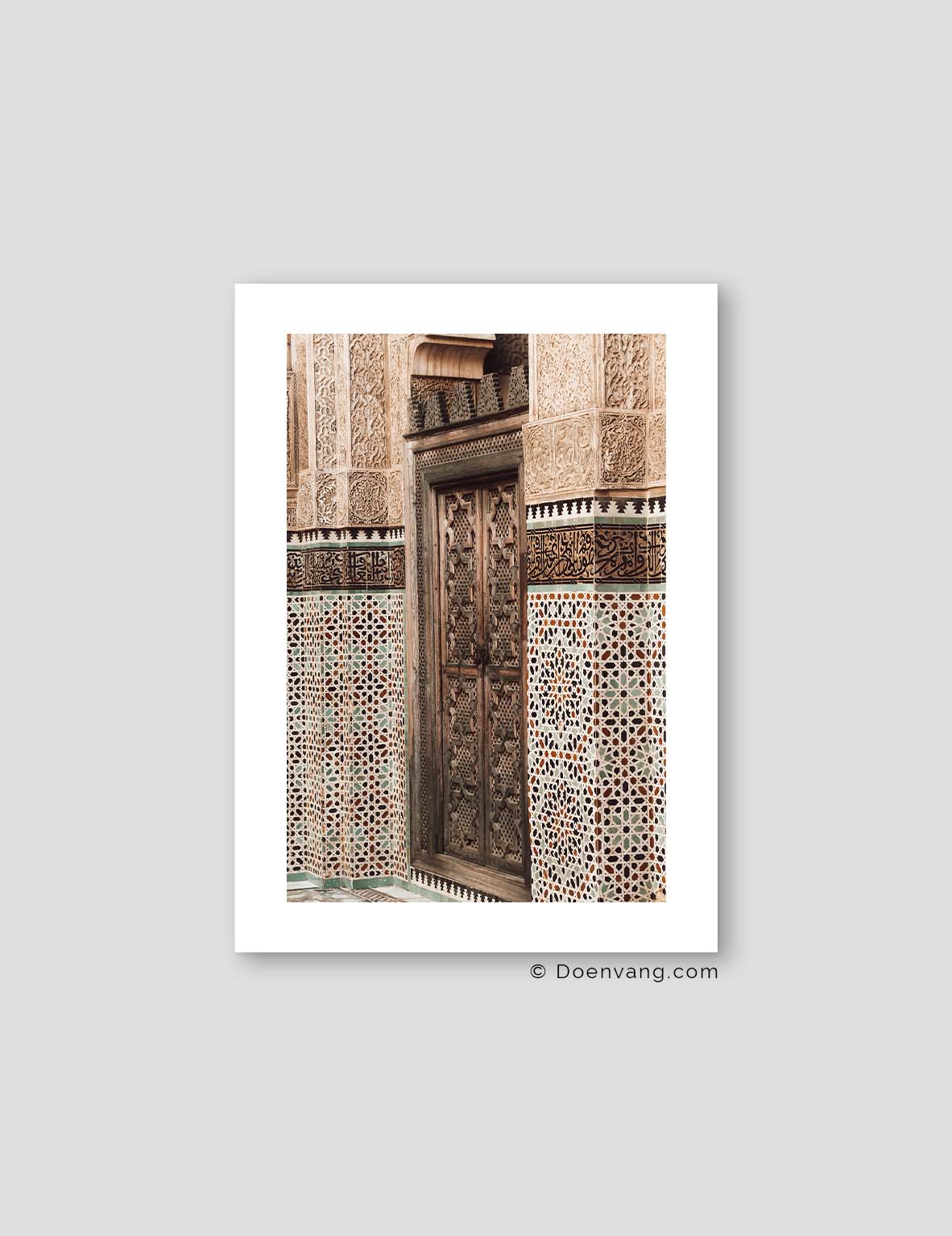 Moroccan Detail #1, Morocco 2021