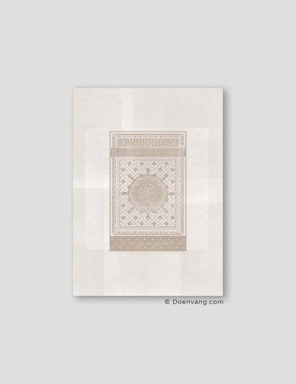 En Nabawi Door Medina, Beige Textured