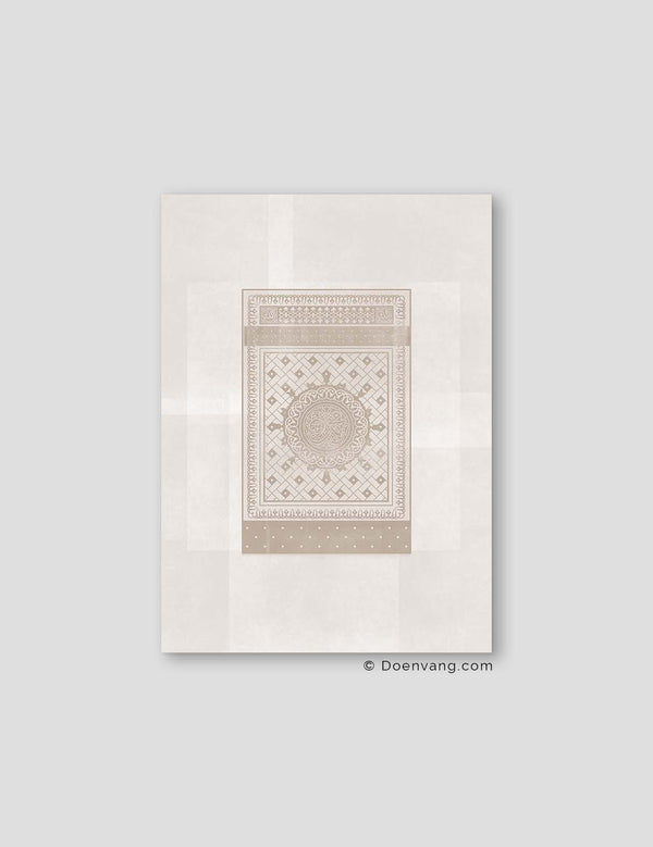 An Nabawi Door Medina, Beige Textured