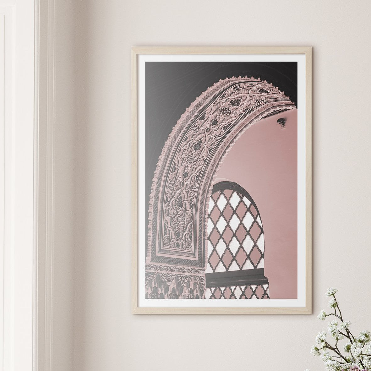Moroccan Window, Pink - Doenvang