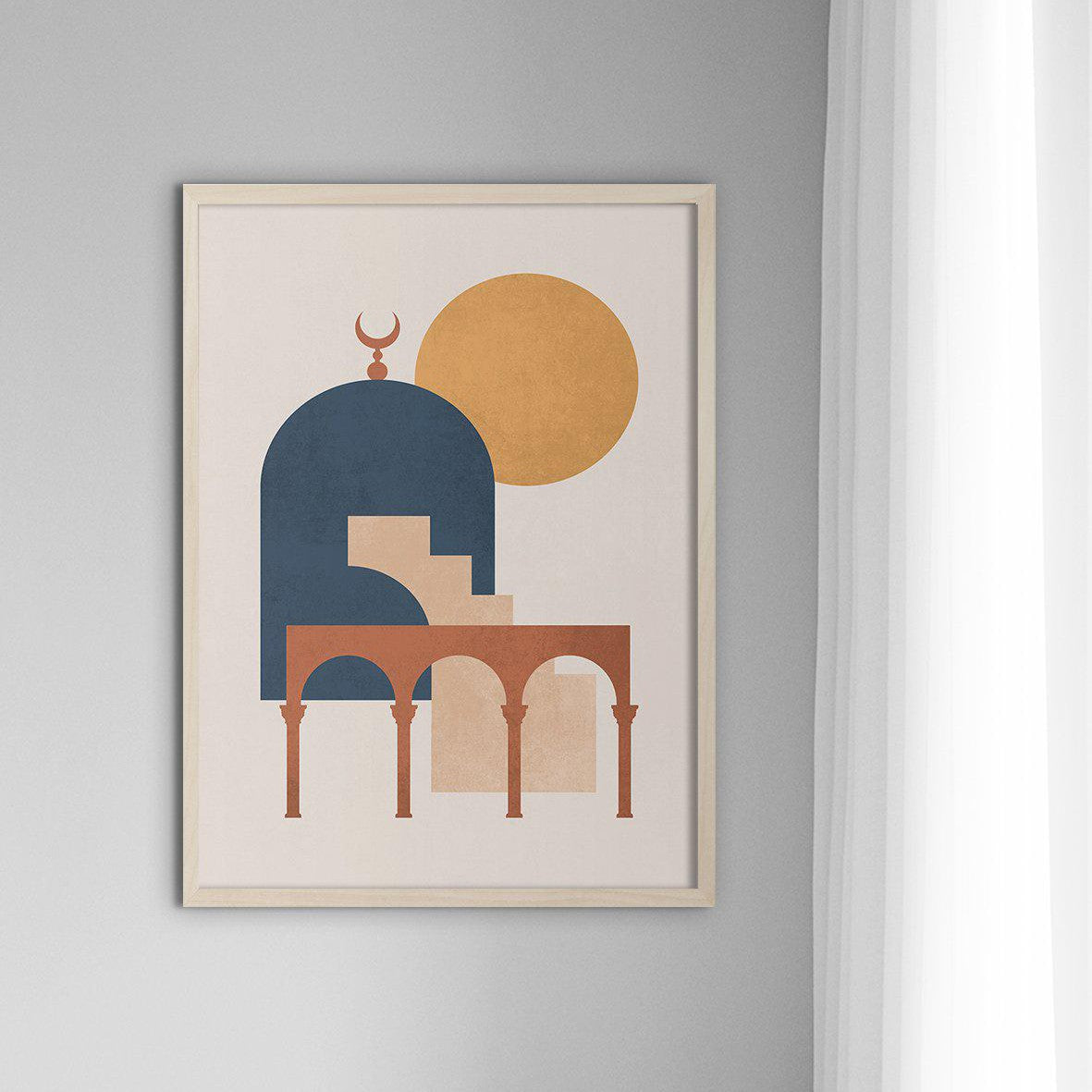 Mosque In The Sun, Vintage - Doenvang