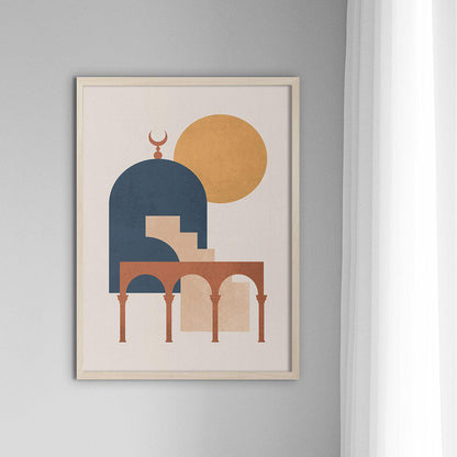 Mosque In The Sun, Vintage - Doenvang