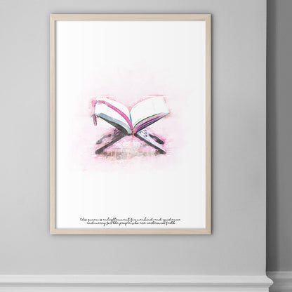 Quran Watercolor,Pink - Doenvang