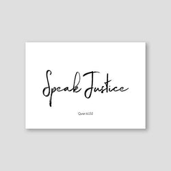 Speak Justice - Doenvang