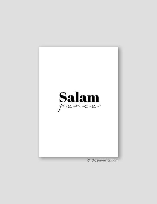 Salam Fred | Text affisch