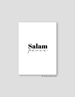 Salam Fred | Text affisch