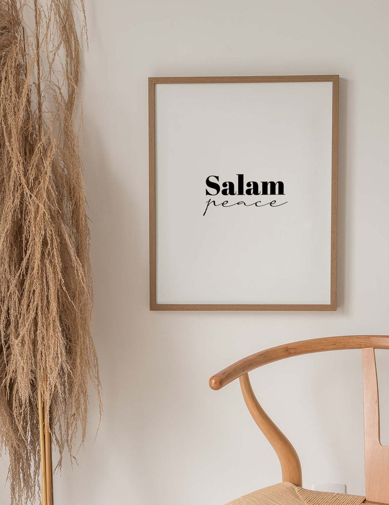 Salam Peace | Text Poster