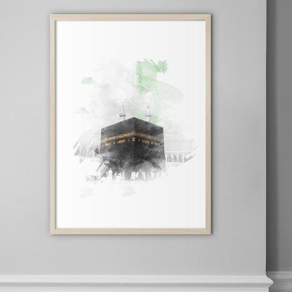 Al Haram Watercolor, Green - Doenvang