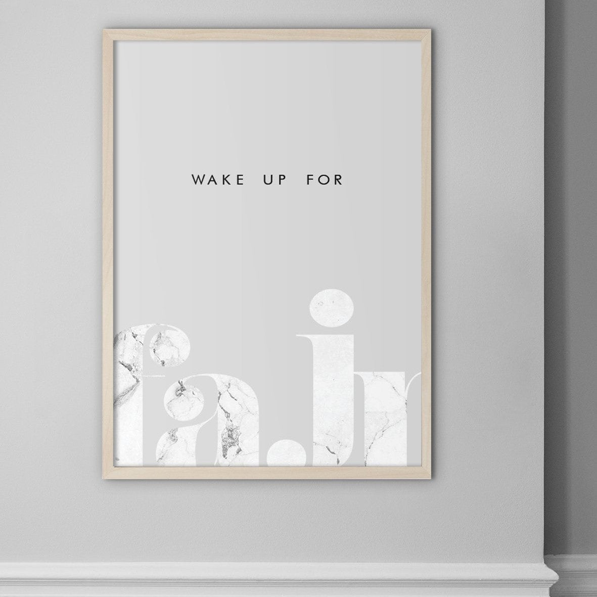 Wake Up For Fajr, Grey - Doenvang